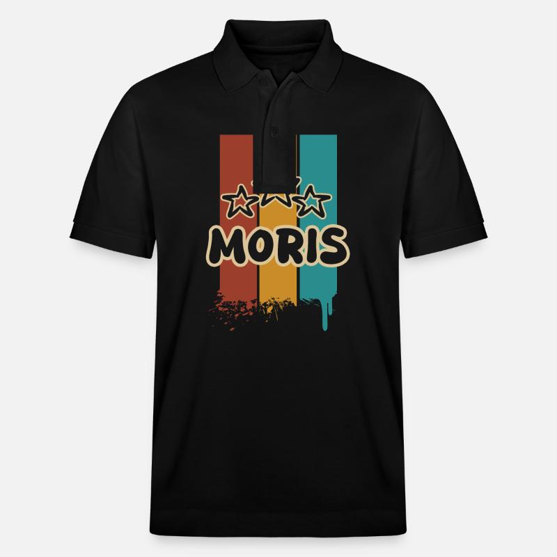 Moris als Moris - Stanley/Stella Unisex Bio-Poloshirt PREPSTER - Schwarz