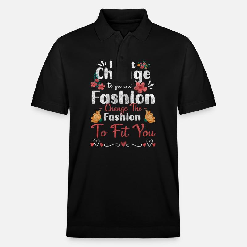 Mode Neumodisch Schmuck - Stanley/Stella Unisex Bio-Poloshirt PREPSTER - Schwarz
