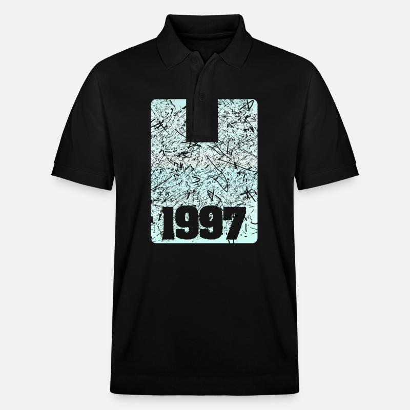 Nummer 1997 - Stanley/Stella Unisex Bio-Poloshirt PREPSTER - Schwarz