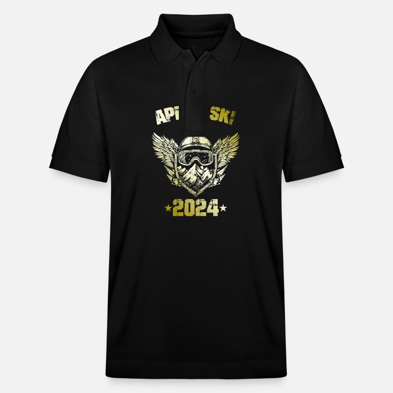 Apres Ski 2024 - Stanley/Stella Unisex Bio-Poloshirt PREPSTER - Schwarz