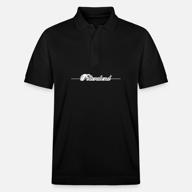 Polterabend - Stanley/Stella Unisex Bio-Poloshirt PREPSTER - Schwarz