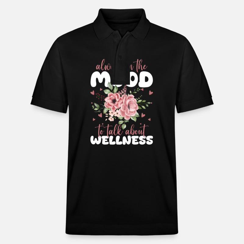 Vacances de méditation bien-être - Polo PREPSTER bio Stanley/Stella Unisexe - noir