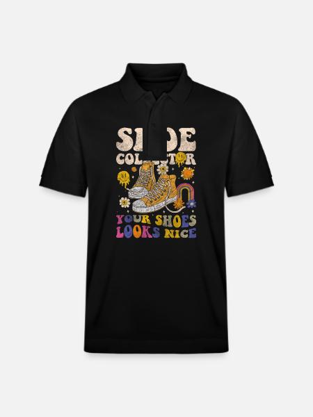 Shoe Lovers Love Striking - Stanley/Stella Unisex Organic Polo Shirt PREPSTER - black