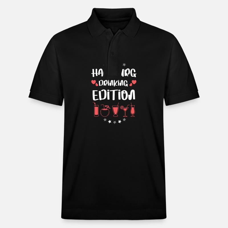 L’équipe de boisson de Hambourg - Polo PREPSTER bio Stanley/Stella Unisexe - noir