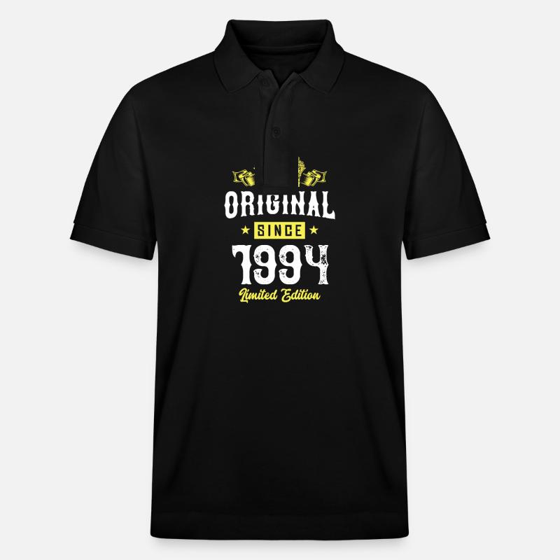 1994 Édition limitée - Polo PREPSTER bio Stanley/Stella Unisexe - noir