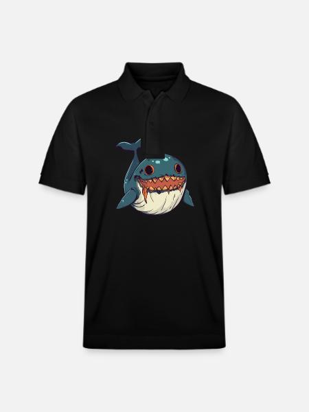 Wal Halloween Zombie - Stanley/Stella Unisex Bio-Poloshirt PREPSTER - Schwarz