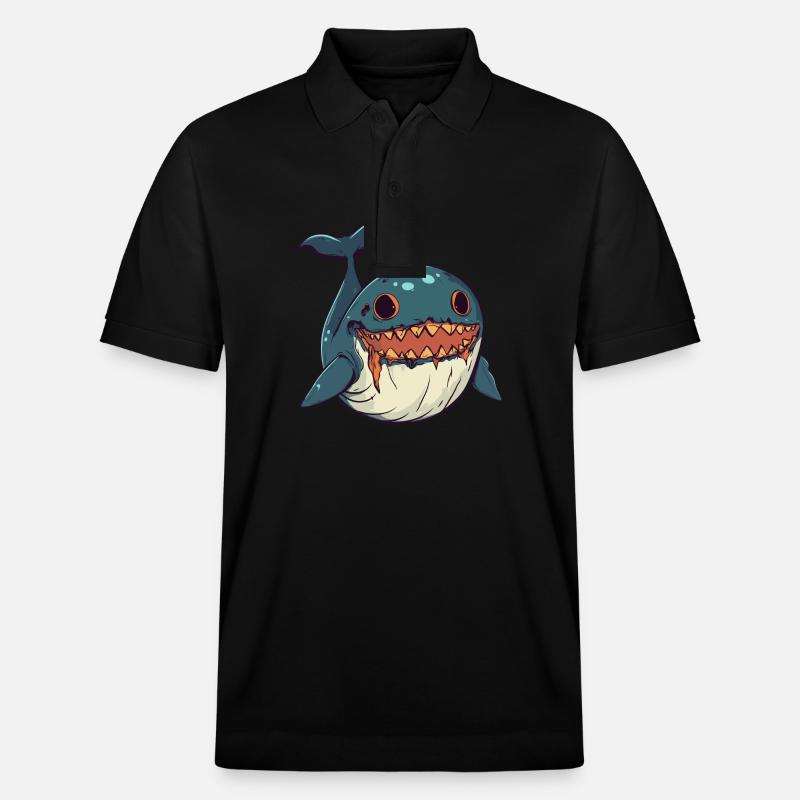 Wal Halloween Zombie - Stanley/Stella Unisex Bio-Poloshirt PREPSTER - Schwarz