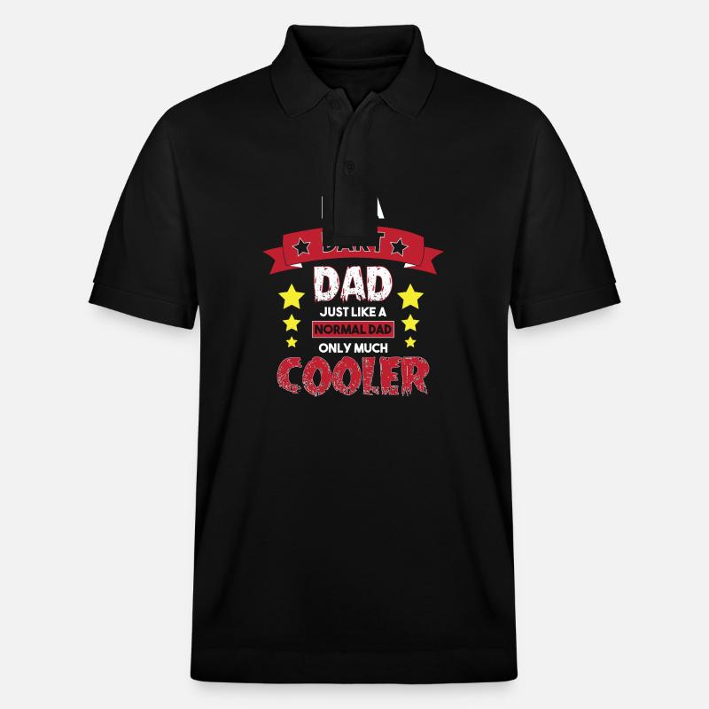Dart Dartboard Dartpfeil - Stanley/Stella Unisex Bio-Poloshirt PREPSTER - Schwarz