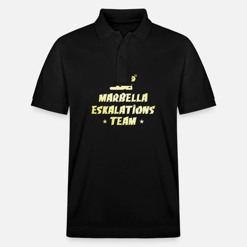 Escalade à Marbella - Polo PREPSTER bio Stanley/Stella Unisexe - noir