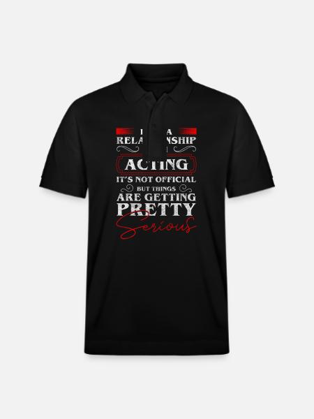 Actor Epic Musical - Stanley/Stella Unisex Organic Polo Shirt PREPSTER - black