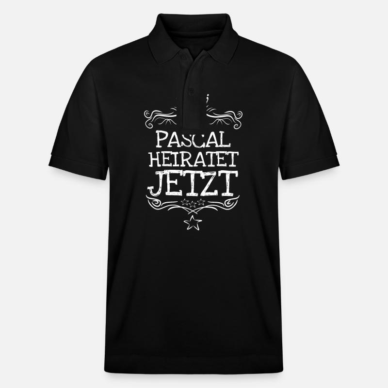 Pascal - Stanley/Stella Unisex Bio-Poloshirt PREPSTER - Schwarz
