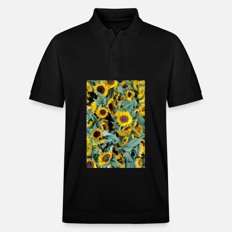 HUMEUR DE TOURNESOL - Polo PREPSTER bio Stanley/Stella Unisexe - noir