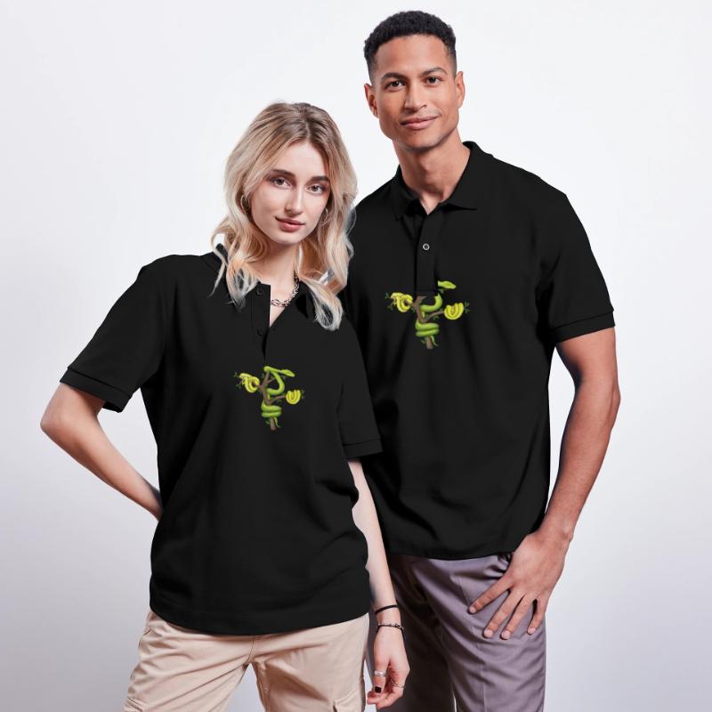 Le Python vert - Python arborescent Polo PREPSTER bio Stanley/Stella Unisexe