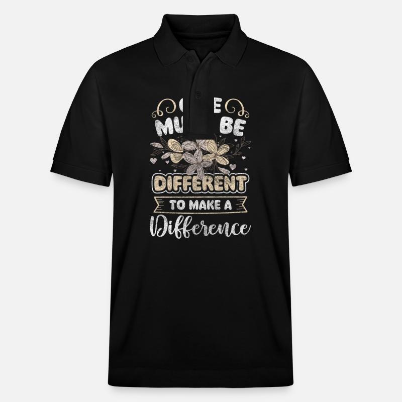 Pièce Unique Pride - Polo PREPSTER bio Stanley/Stella Unisexe - noir