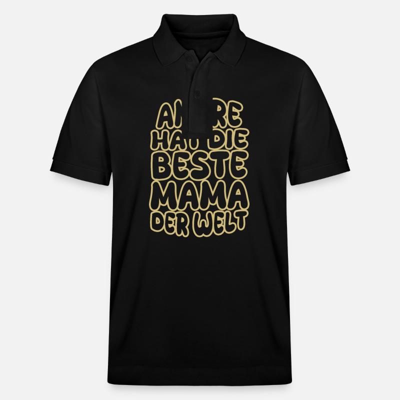 Spruch André - Stanley/Stella Unisex Bio-Poloshirt PREPSTER - Schwarz