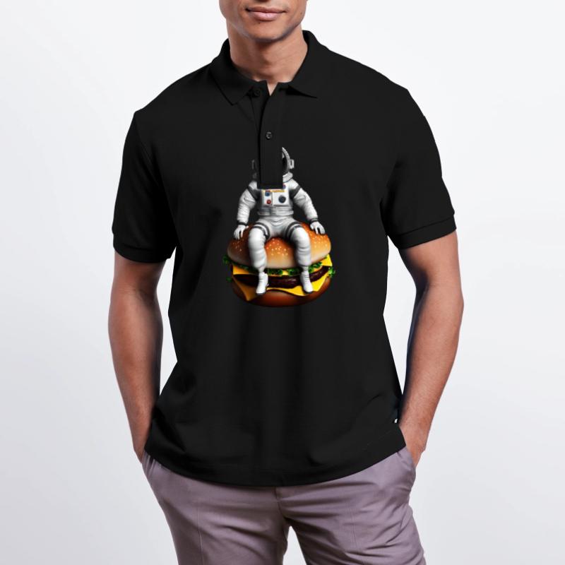 Astronaute spatial Cheeseburger Polo PREPSTER bio Stanley/Stella Unisexe
