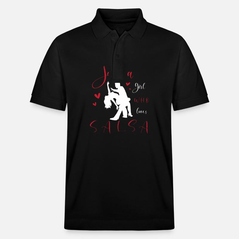Danseuse de salsa Danseuse - Polo PREPSTER bio Stanley/Stella Unisexe - noir