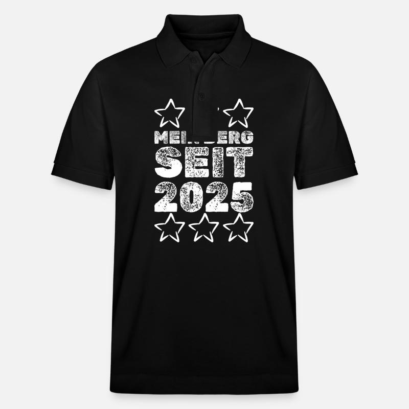 Bergen 2025 - Polo PREPSTER bio Stanley/Stella Unisexe - noir