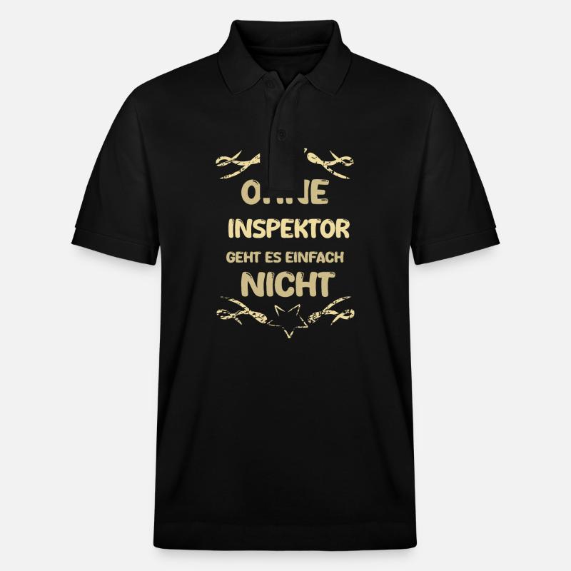 Inspektor - Stanley/Stella Unisex Bio-Poloshirt PREPSTER - Schwarz