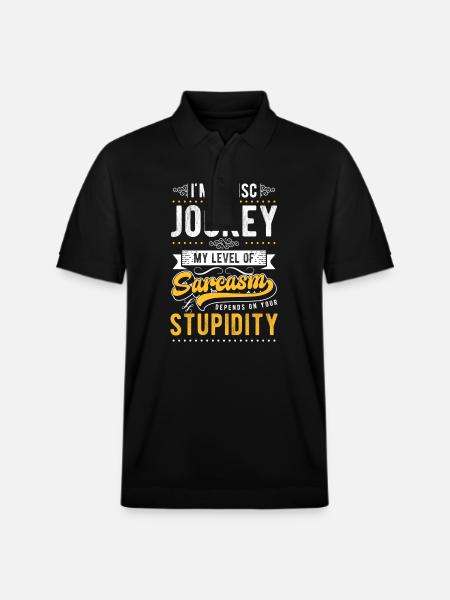 DJ Club Electro - Stanley/Stella Unisex Organic Polo Shirt PREPSTER - black