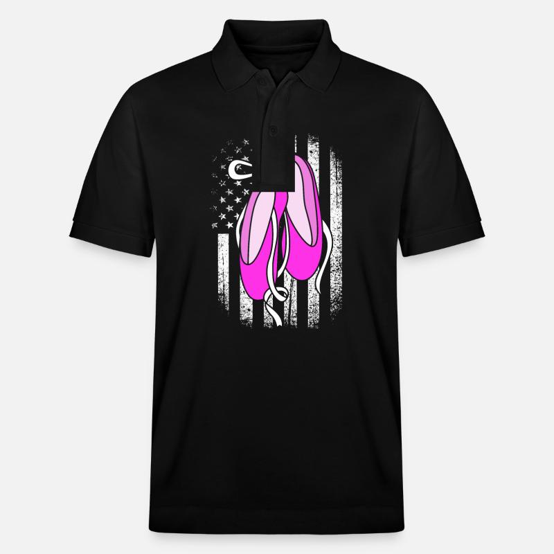 Danseuse de ballet - Polo PREPSTER bio Stanley/Stella Unisexe - noir