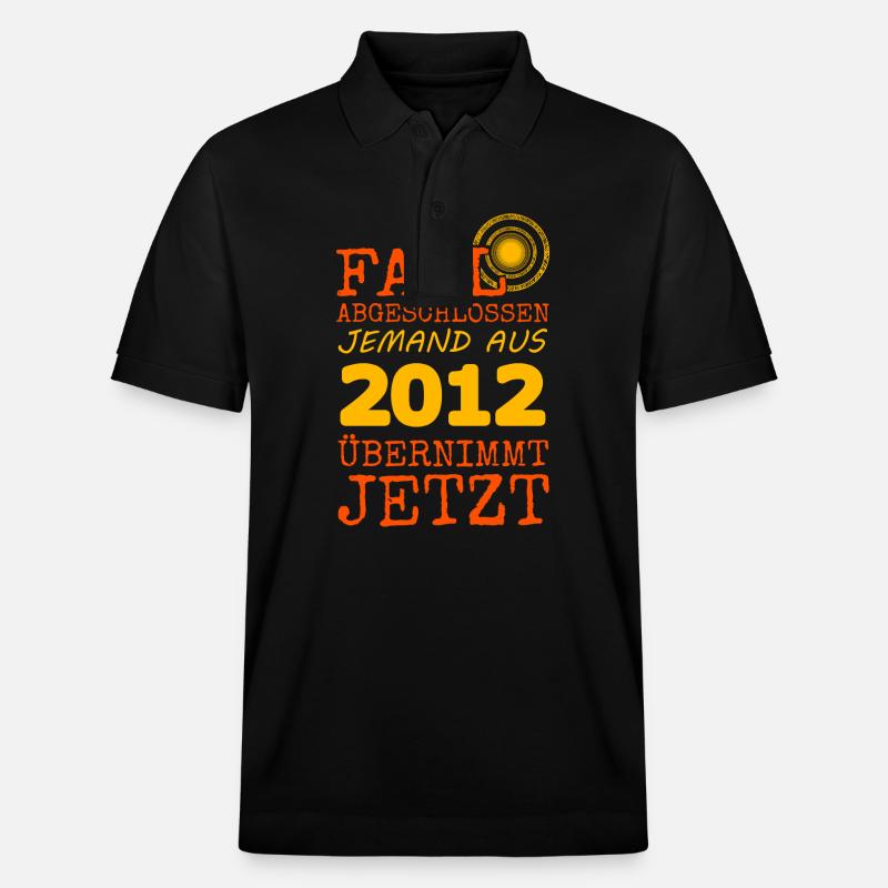 2012 - Polo PREPSTER bio Stanley/Stella Unisexe - noir