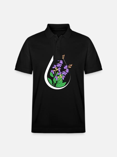 Essential oil - Stanley/Stella Unisex Organic Polo Shirt PREPSTER - black