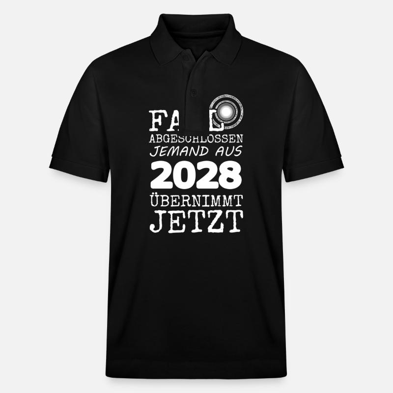 achevé en 2028 - Polo PREPSTER bio Stanley/Stella Unisexe - noir