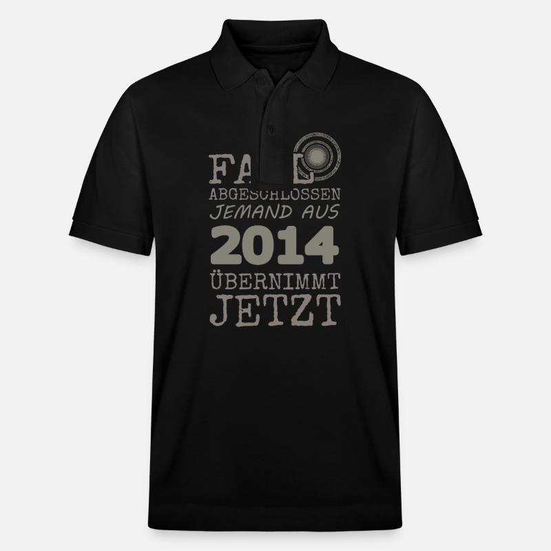 2014 - Polo ecologica unisex PREPSTER di Stanley/Stella - nero