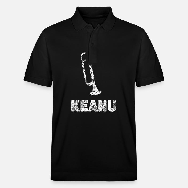 Cadeau pour Keanu - Polo PREPSTER bio Stanley/Stella Unisexe - noir