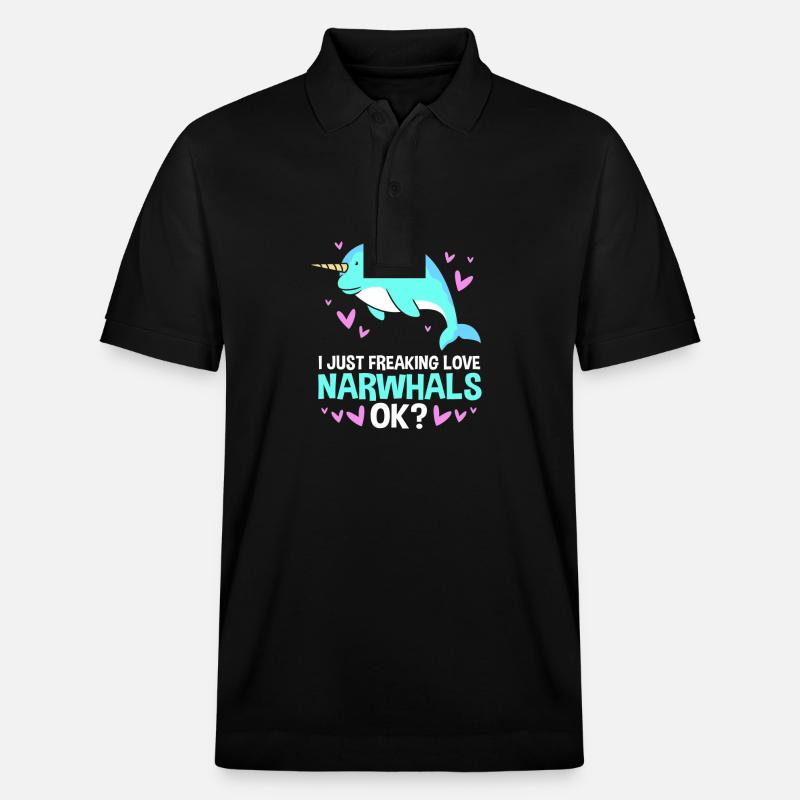 Narval - Polo PREPSTER bio Stanley/Stella Unisexe - noir