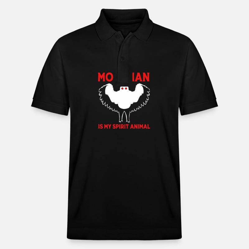 Mottenmann - Stanley/Stella Unisex Bio-Poloshirt PREPSTER - Schwarz