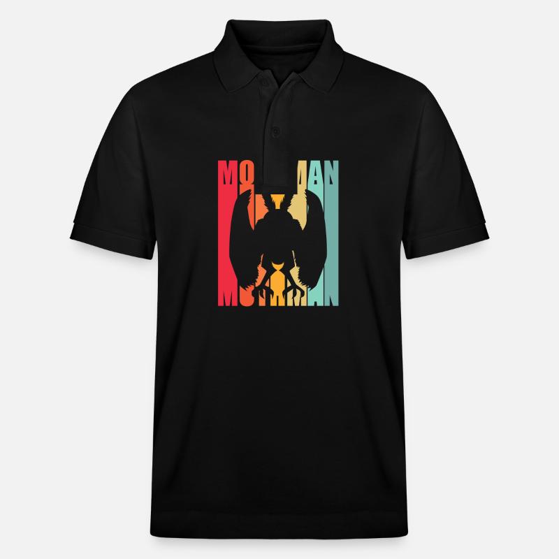 Papillon de nuit - Polo PREPSTER bio Stanley/Stella Unisexe - noir