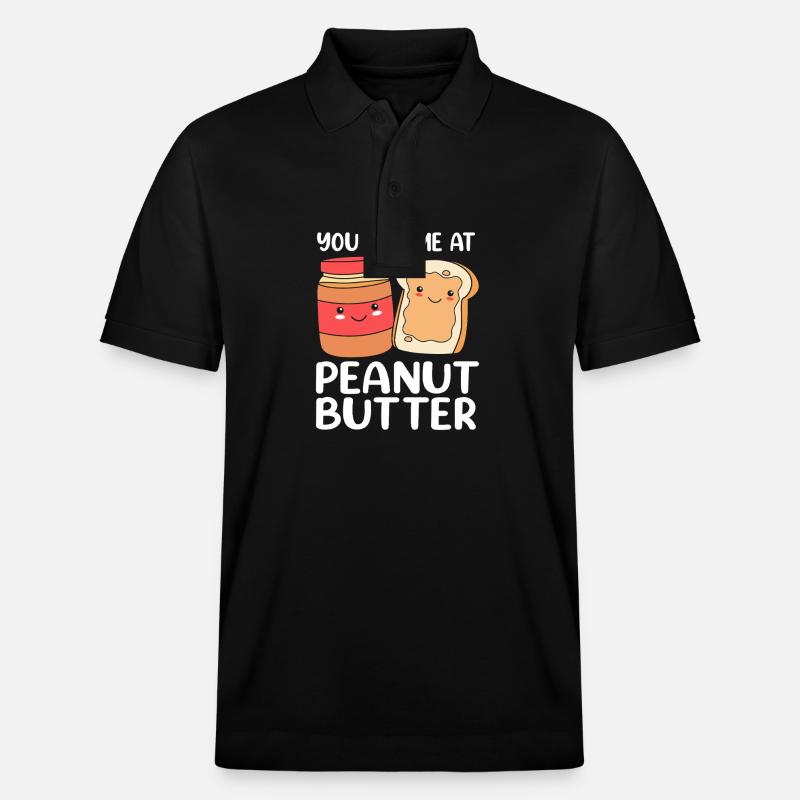 Pâte d’arachide - Polo PREPSTER bio Stanley/Stella Unisexe - noir