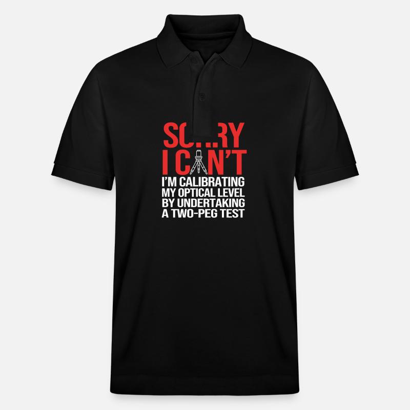 Geometra - Polo ecologica unisex PREPSTER di Stanley/Stella - nero