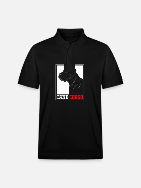 Cane Corso - Stanley/Stella Unisex Organic Polo Shirt PREPSTER - black