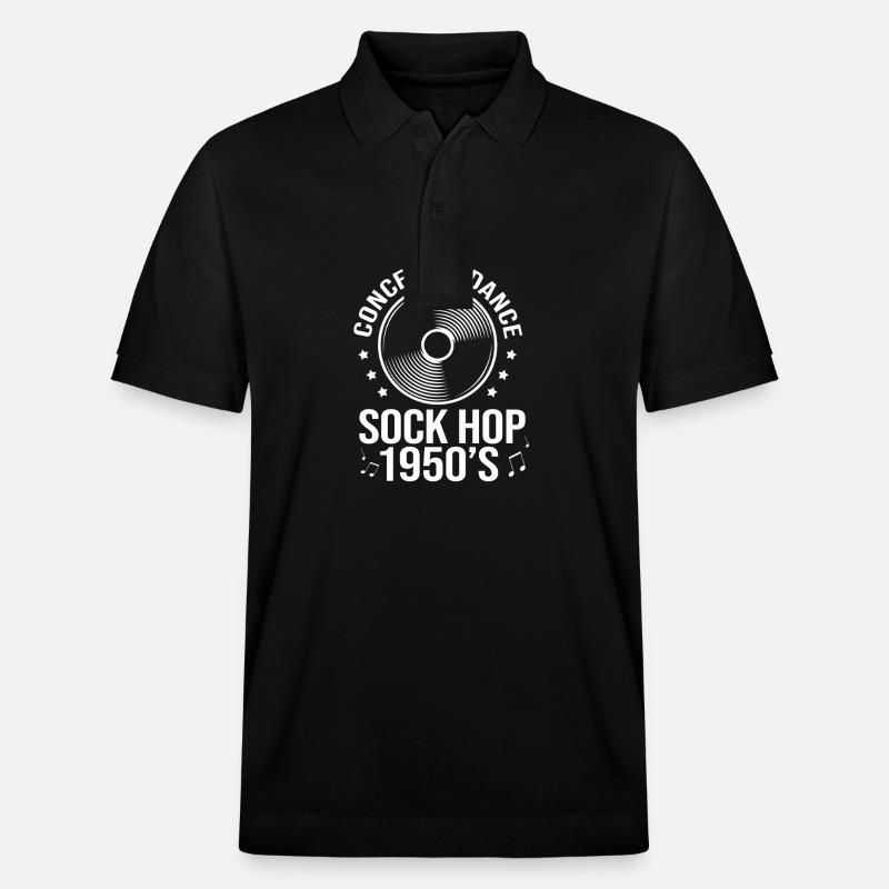 Sock Hop - Stanley/Stella Unisex Bio-Poloshirt PREPSTER - Schwarz