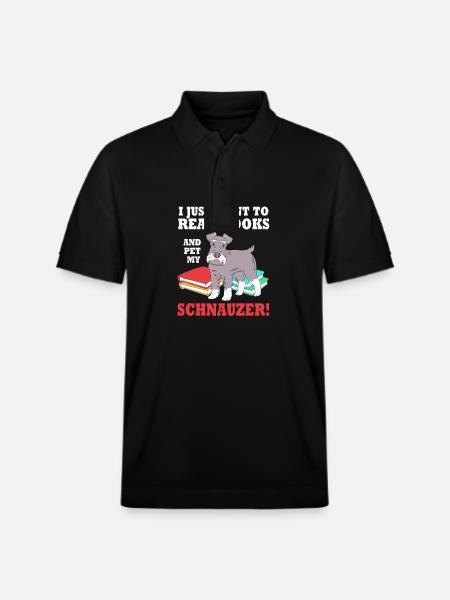 Schnauzer nain - Polo PREPSTER bio Stanley/Stella Unisexe - noir