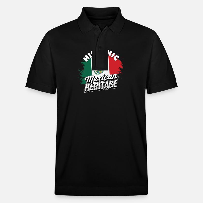 Fierté du patrimoine hispano-mexicain - Mexique - Polo PREPSTER bio Stanley/Stella Unisexe - noir