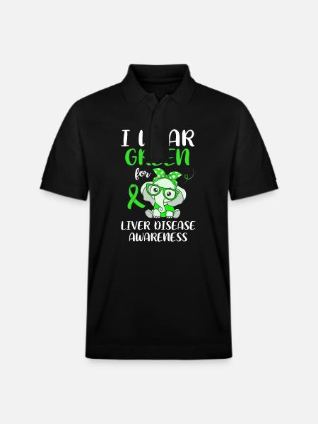 Lebererkrankung - Stanley/Stella Unisex Bio-Poloshirt PREPSTER - Schwarz
