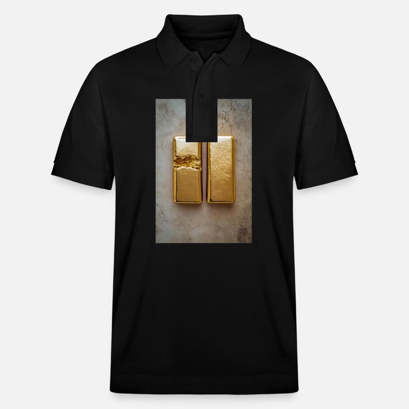 Transformation de l’or - Polo PREPSTER bio Stanley/Stella Unisexe - noir