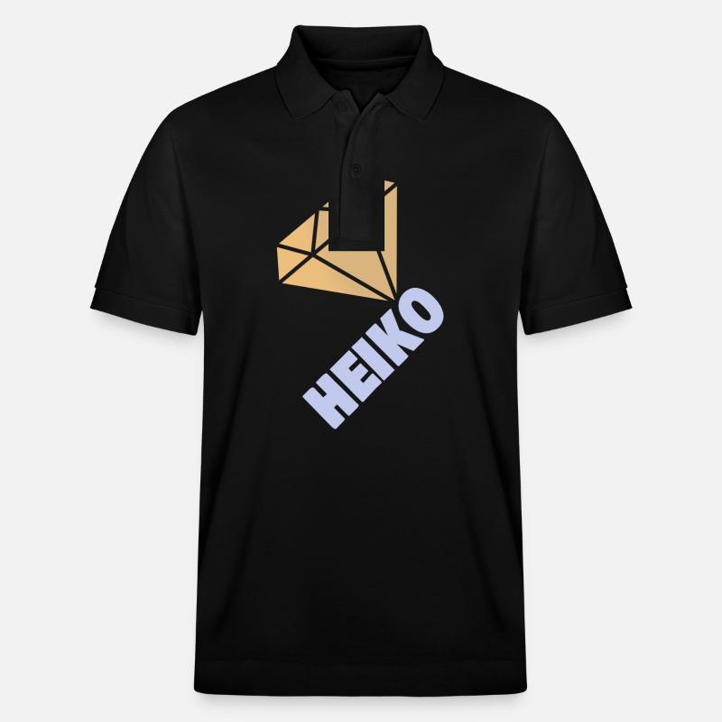 Cadeau pour Heiko - Polo PREPSTER bio Stanley/Stella Unisexe - noir