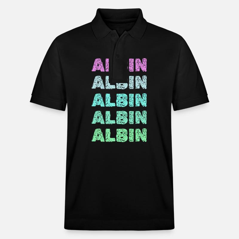 Albin Albin - Polo PREPSTER bio Stanley/Stella Unisexe - noir