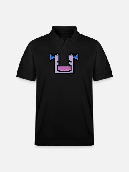 Pixel LOL - Stanley/Stella Unisex Bio-Poloshirt PREPSTER - Schwarz