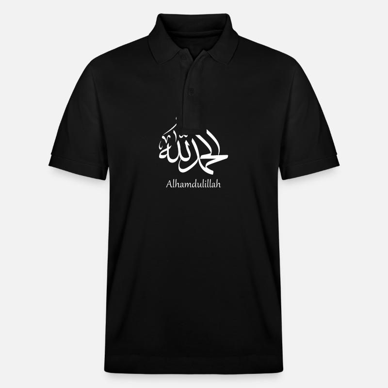 Alhamdulilla - Stanley/Stella Unisex Bio-Poloshirt PREPSTER - Schwarz