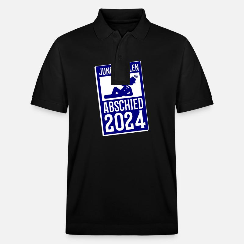 Junggesellenabschied 2024 - Stanley/Stella Unisex Bio-Poloshirt PREPSTER - Schwarz