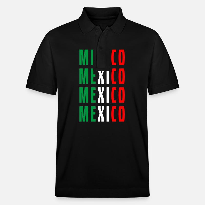 Mexico Mexico Mexico Mexico - Stanley/Stella Unisex Bio-Poloshirt PREPSTER - Schwarz