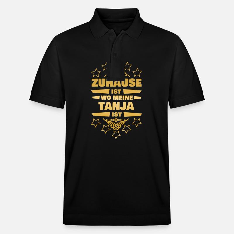 Tanja - Polo PREPSTER bio Stanley/Stella Unisexe - noir