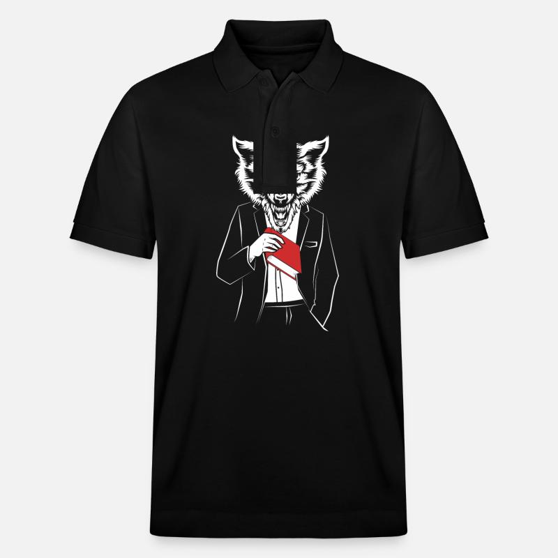 Werwolf - Stanley/Stella Unisex Bio-Poloshirt PREPSTER - Schwarz