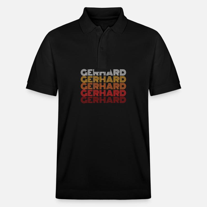 Gerhard - Stanley/Stella Unisex Bio-Poloshirt PREPSTER - Schwarz